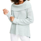 Suéter American Rag Junior's Cowlneck Azul Tamanho Médio