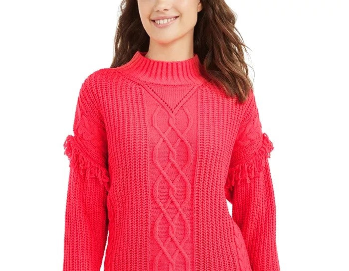 Suéter Túnica American Rag Juniors Rosa Escuro Tamanho Médio