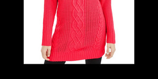 American Rag Juniors' Tunic Sweater Dark Pink Size Small