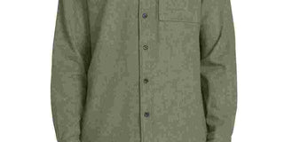 Camisa Volcom Masculina Caden Solid Manga Longa Army Combo Verde Tamanho P