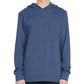 Camiseta térmica masculina Volcom Wallace com capuz, azul marinho, tamanho pequeno