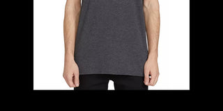 Camiseta masculina Volcom New Sun Graphic preta, tamanho médio