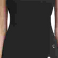 Vestido assimétrico com blocos de cores Tommy Hilfiger feminino, preto, tamanho 18