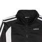 Conjunto de moletom e calça Adidas Little Girls 2 peças com blocos de cores, preto, tamanho 5