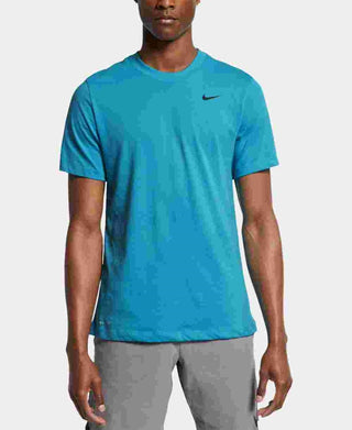 Camiseta Nike Dri-Fit Training Masculina Azul Brilhante Tamanho Grande