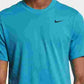 Camiseta Nike Dri-Fit Training Masculina Azul Brilhante Tamanho Grande