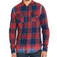 Camisa Buffalo David Sidope Masculina Vermelha Tamanho X-G