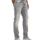 Calça jeans masculina Buffalo Heather cinza tamanho 38x30