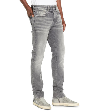 Calça jeans masculina Buffalo Heather cinza tamanho 38x30