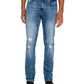 Calça Jeans Buffalo David Bitton Slim Fit Ash-X Masculina Azul Tamanho 32X32