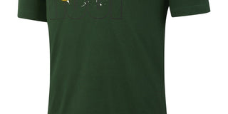 Camiseta de basquete Nike Dri Fit Graphic masculina, verde, tamanho XX-G