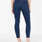 Calça jeans skinny de cintura alta Celebrity Pink Juniors, tamanho 1, azul