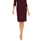 Vestido tubinho ombro a ombro Calvin Klein feminino roxo tamanho 8