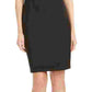 Vestido Calvin Klein Feminino Animal Trim Preto Tamanho 8
