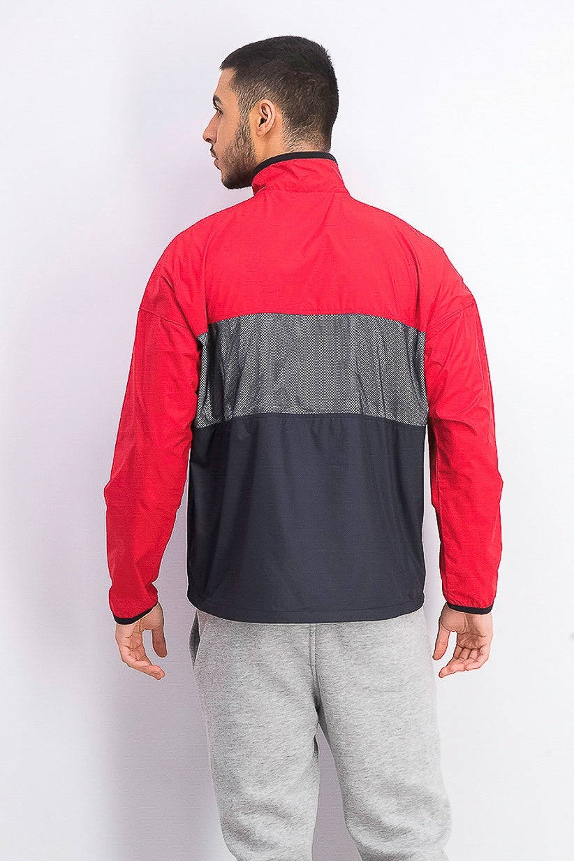 Jaqueta Hurley Siege Anorak Logo Masculina Rosa Tamanho X-G