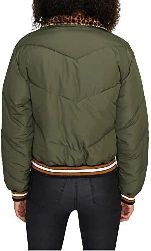 Jaqueta Alpine Puffer Feminina Sanctuary Verde Tamanho Médio