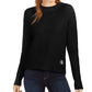 Calvin Klein Jeans Feminino Suéter Gola Redonda Preto Tamanho P