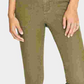 Calça jeans feminina Sanctuary com stretch e cigarrete, verde, tamanho 24
