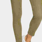 Calça jeans feminina Sanctuary com stretch e cigarrete, verde, tamanho 24