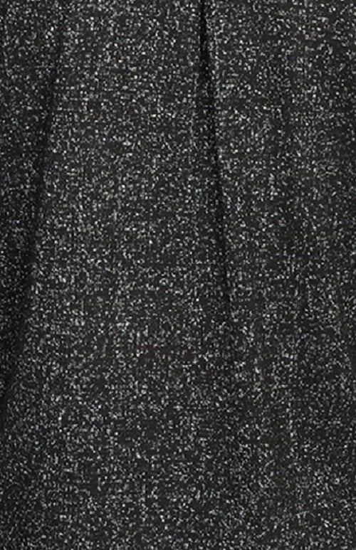 Top feminino Sanctuary Knot Interested com decote profundo, preto, tamanho pequeno