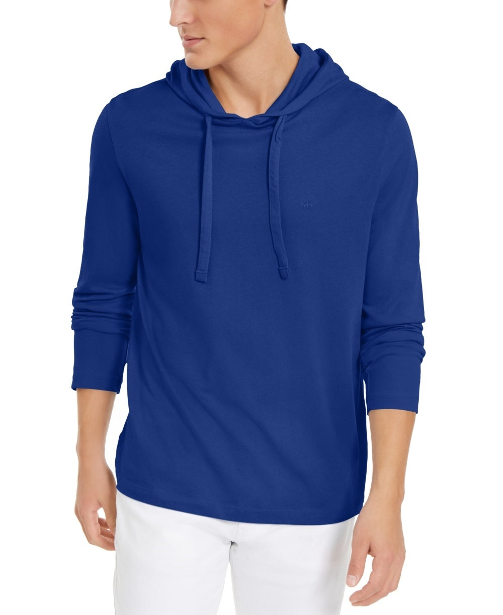 Michael Kors Moletom Masculino Luxe Cotton Azul Tamanho XX-G