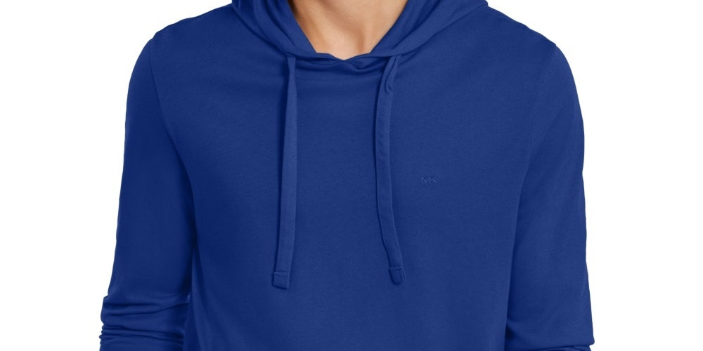 Michael Kors Moletom Masculino Luxe Cotton Azul Tamanho XX-G