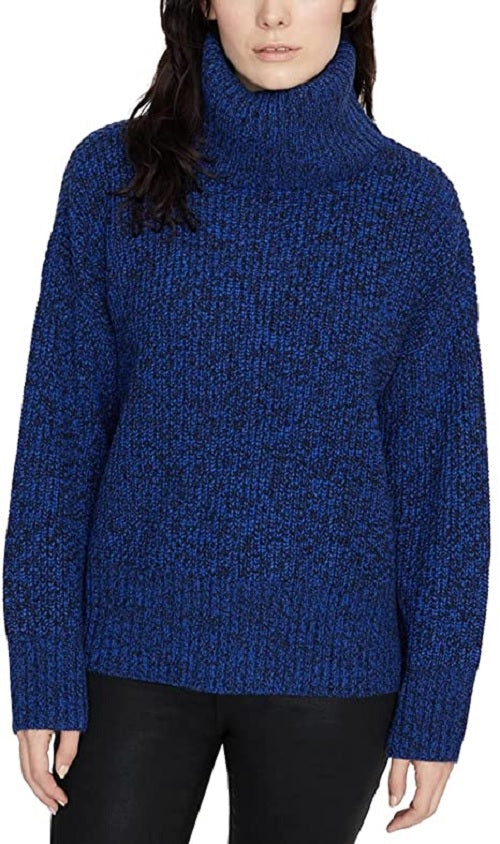 Suéter feminino Sanctuary The Roll Neck Heather/Preto, tamanho P