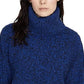 Suéter feminino Sanctuary The Roll Neck Heather/Preto, tamanho P
