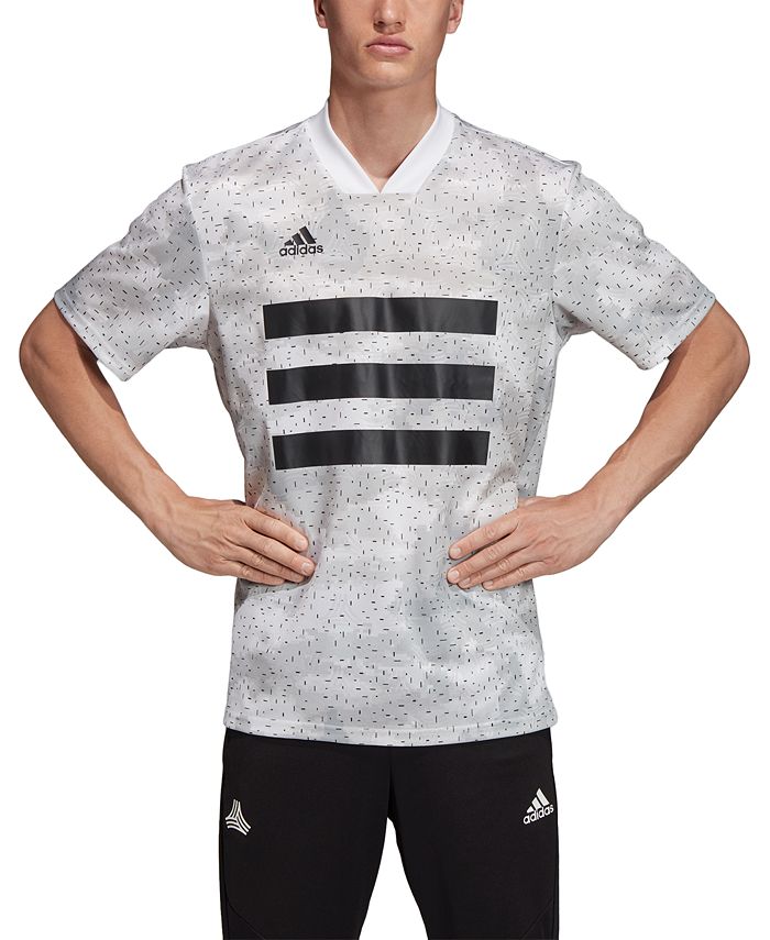 Camiseta Adidas Tango Camo Masculina Branca Tamanho XXG