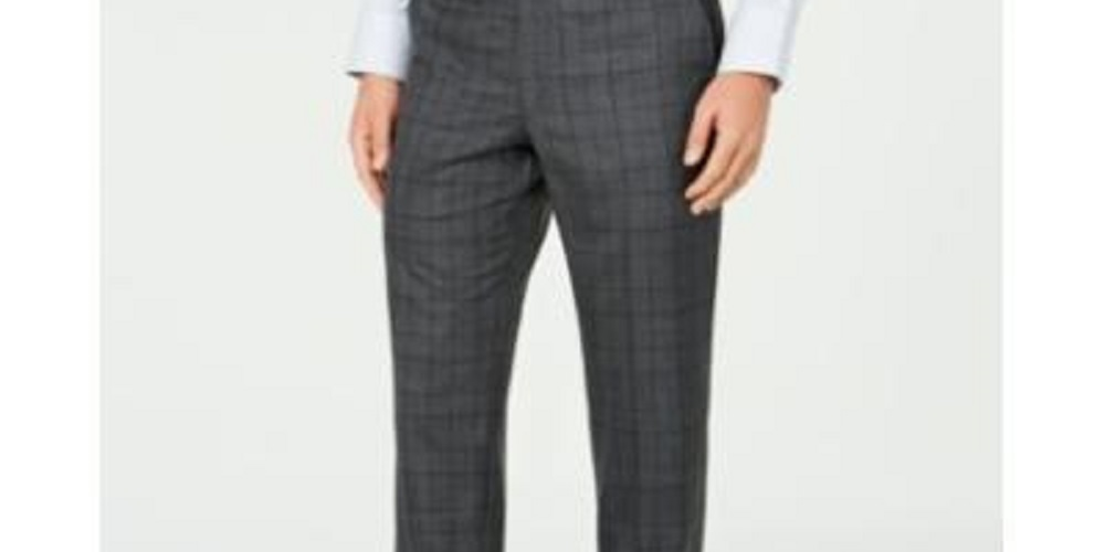 Calça Ralph Lauren Masculina Classic Dress Stretch Cinza Tamanho 34X32