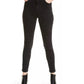 Calça jeans skinny feminina STS Blue Ashley Leopard cintura alta cinza tamanho 32