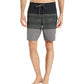Quiksilver Shorts de Praia Masculinos Geométricos Libertribs Preto Tamanho 40