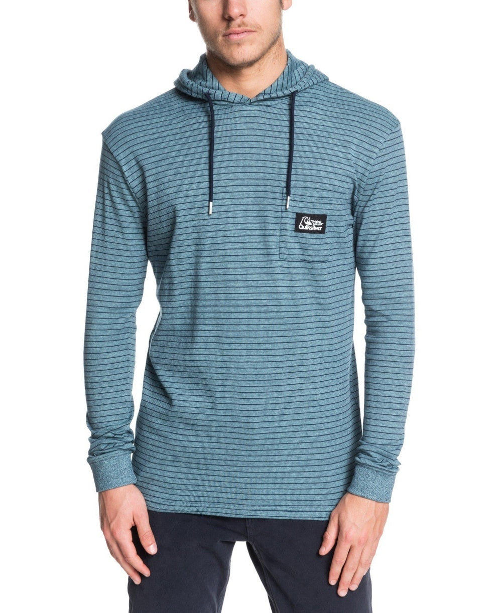 Moletom com capuz masculino Quiksilver Zermet azul marinho tamanho XX-G