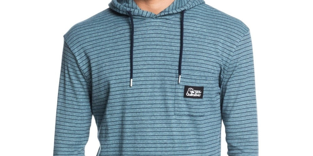 Moletom com capuz masculino Quiksilver Zermet azul marinho tamanho XX-G