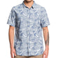 Camisa Masculina Quiksilver Mountain Ash Manga Curta Tecido Azul Marinho Tamanho X-G