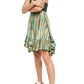 Free People Women's Intimately FP Adella Tie Dye Slip Verde Tamanho Grande