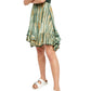 Free People Women's Intimately FP Adella Tie Dye Slip Verde Tamanho Grande