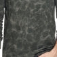 Calça Henley Masculina Vintage Estampa Abstrata à Prova de Intempéries Verde Tamanho Grande Médio