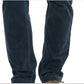 Calça de veludo cotelê canelada masculina à prova de intempéries com 5 bolsos, azul, tamanho 34x34
