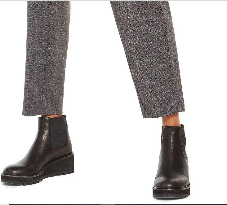 Calça cropped feminina Eileen Fisher cinza tamanho extragrande