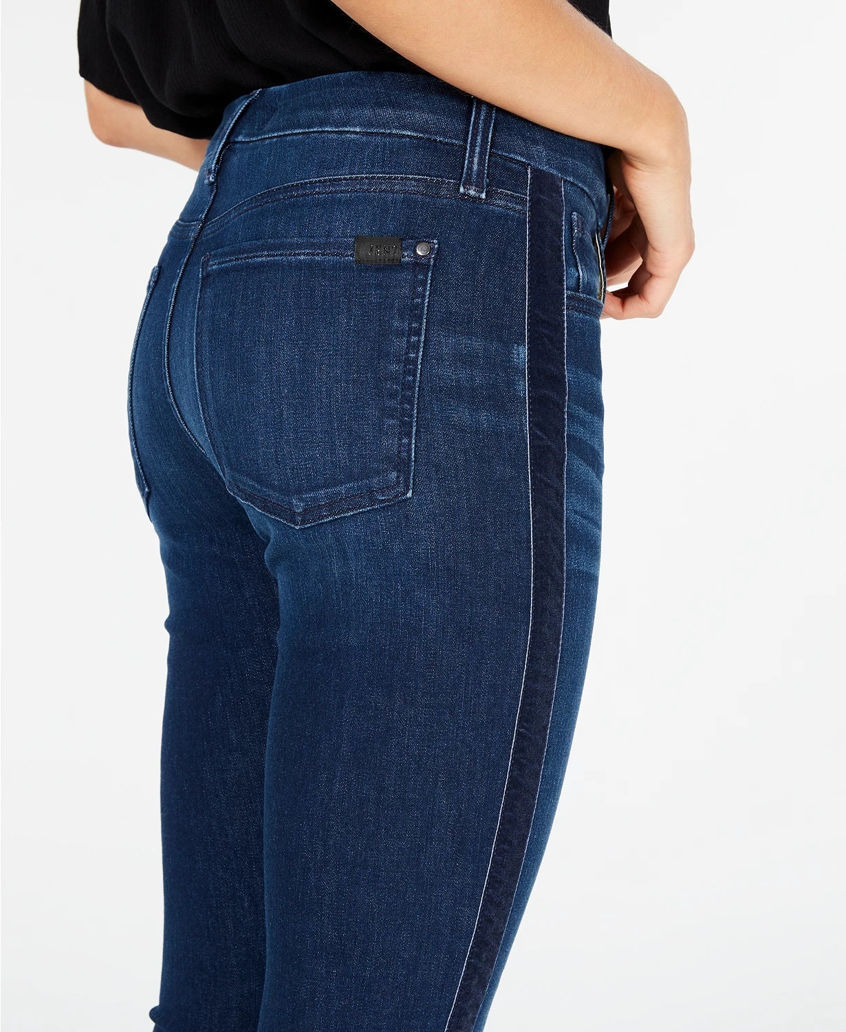 Calça jeans skinny feminina Jen 7 by 7 For All Mankind, azul, tamanho 12
