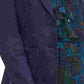Blazer Tommy Hilfiger Feminino Camurça Sintética Lapela Entalhada Azul Tamanho 16