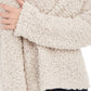 Suéter Hippie Rose Juniors Texturizado com Gola Redonda Bege Tamanho XS