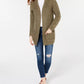 Cardigan de tricô trançado Hippie Rose Juniors Rustcopper tamanho grande