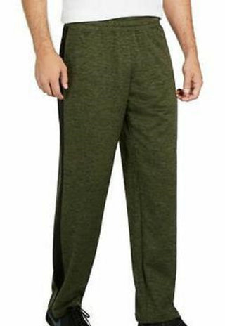 Calça de corrida masculina ID Ideology verde escuro tamanho XXG