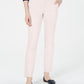 Calça reta feminina Tommy Hilfiger Hampton, rosa, tamanho 8