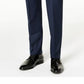 Calça social Calvin Klein Slim Fit Stretch Mini Grid Masculina Azul Marinho Tamanho 40X30