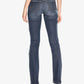 Calça jeans feminina slim bootcut da Silver Jeans Co - azul escuro, tamanho 27x31