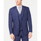 Ralph Lauren Leahy Linen Plaid Sportcoat Masculino Azul Marinho Tamanho 46