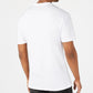 Camiseta masculina Le Tigre Reason Two Tone Logo Graphic, branca, tamanho pequeno
